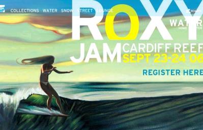 Roxy Jam en Cardiff Reef